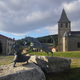 Estatua dedicada a Marie-Jeanne Valet en la aldea de Auvers, en Francia.